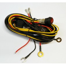 12V 14AWG Heavy Duty Led Light Bar Wiring Harness Relay up to 360w 1 Lead 12ft