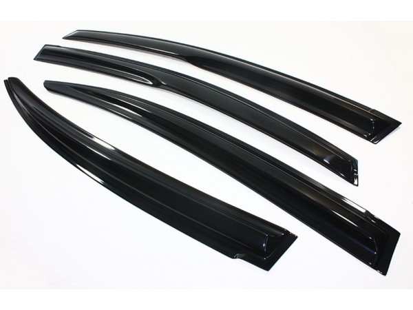 Window Visors for Honda Civic 4 Door 01-05 Mugen Style 